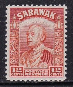 Album Treasures Sarawak Scott # 122 12c Charles Vyner Brooke Mint LH