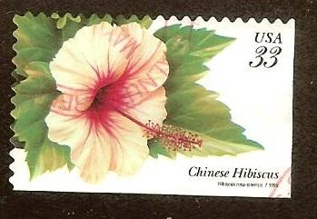 US #3313 33c Flower - Chinese Hibicus