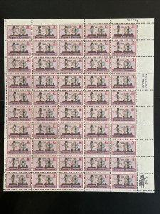 1973 Airmail Sheet, 11-Cent Electronics Progress Sc# C86