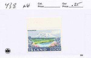 ICELAND  438   MNH