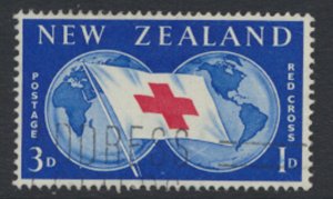 New Zealand SC# B56 SG 775 Used Red Cross 1959 see details and Scans