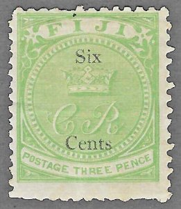 Fiji (1872) - Scott # 19,   MH