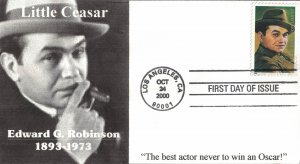 2000 FDC, #3446, Edward G. Robinson, Oznum 1 of 2