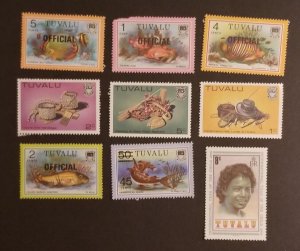 TUVALU Mint Stamp Lot MNH OG Unused zz183