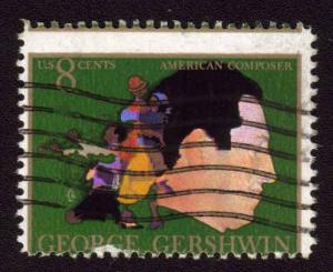 1484 8c Gershwin, Misperfed used, n6223