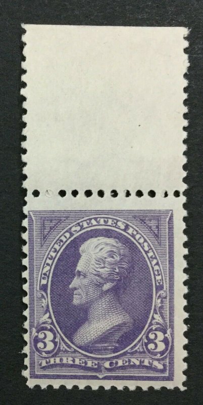 MOMEN: US #253 MINT OG POST OFFICE FRESH **NH** #29375