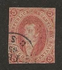 Argentina 8 Used.