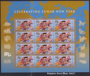 BOBPLATES #4623 Lunar New Year of the Dragon Forever Sheet of 12 VF MNH