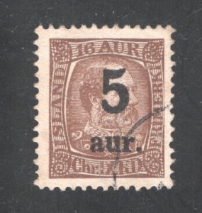 Iceland #130   VF, Used.  Cat. $30.00   ....   2790107