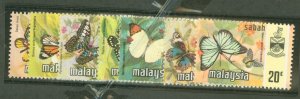 Sabah #24-30  Single (Complete Set)
