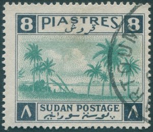 Sudan 1941 8p emerald & black SG93 used