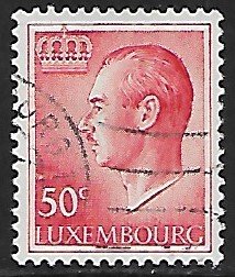 Luxembourg # 419 - Grand Duke Jean 50ct - used...(KlGr)