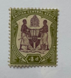 British Central Africa, Sc. #47, mint hinged