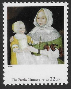 US #3236b MNH  American Art. The Freake Limner  Nice