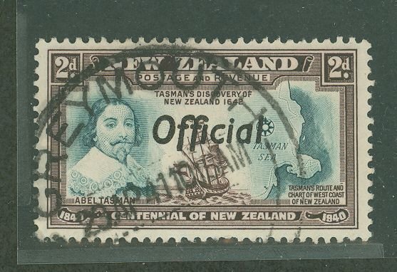 New Zealand #O79a Used Single