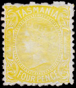 Tasmania Scott 64, Perf. 11.5 (1883) Mint LH OG F-VF, CV $80.00 M