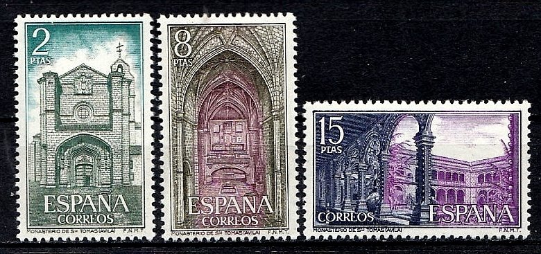 Spain 1972 SC. 1738-1740 MNH (1220)