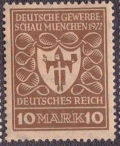 Germany 216 1922 MH