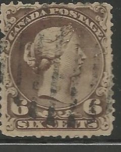 CANADA 27 USED, QUEEN VICTORIA