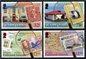 2020 Falkland IS Philatelic Study Group (4) (Scott 1273-76) MNH