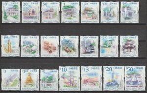 HONG KONG 1999/2002 SG 973/988 MNH