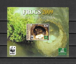 PAPUA NEW GUINEA 2009 WWF SG MS 1303 MNH Cat £15