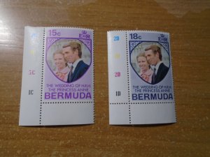 Bermuda  #  302-03  MNH