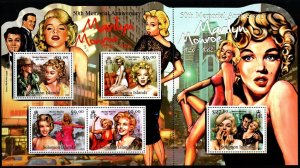 SOLOMON ISLANDS 2012 MARILYN MONROE MNH