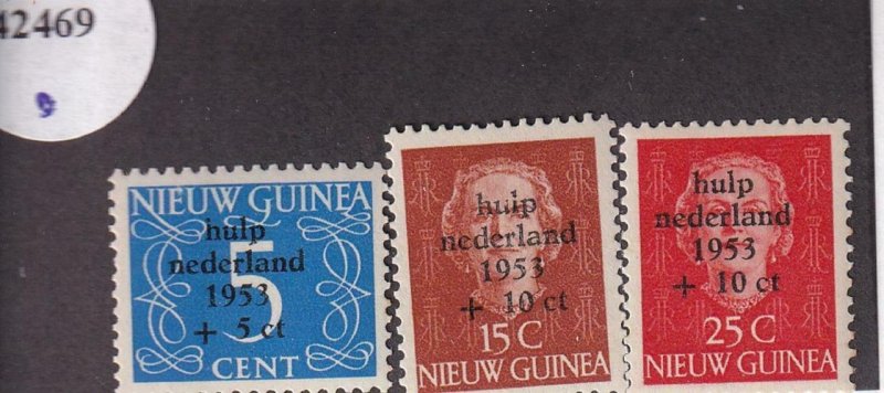 Netherlands New Guinea:  Sc B1-B3, MNH (42469)