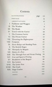 1967 PACKHORSE WAGGON AND POST Communications under the Tudors & Stuarts