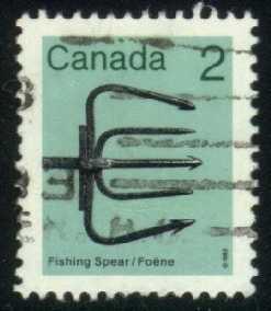 Canada #918 Fishing Spear; used (0.25)