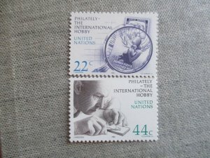 United Nations, Scott#473-474, MNH