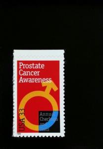 1999 33c Prostate Cancer Awareness, Annual Checkup Scott 3315 Mint F/VF NH