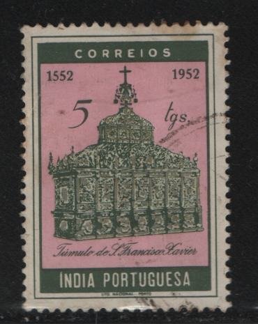 PORUGUESE INDIA, 516, USED, 1951, HOLY YEAR ISSUE