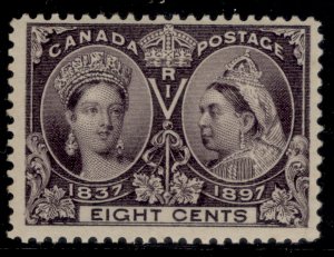 CANADA QV SG130, 8c slate-violet, M MINT. Cat £55.