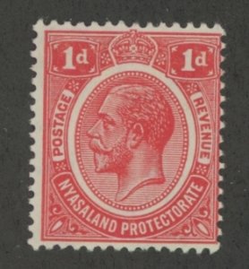 Nyasaland Protectorate #13 Unused Single