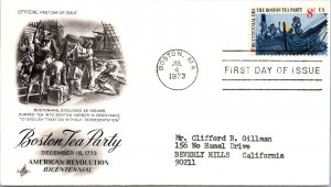 FDC 1973 SC #1483a Artcraft Cachet - Boston MA - Single - J1810