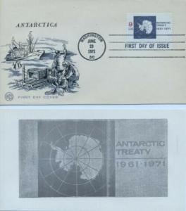 1431 8c ANTARCTIC TREATY - WCS