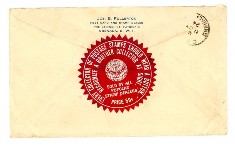 Grenada 1924 Cover