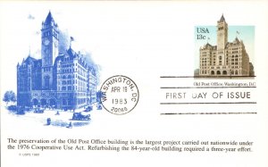 #UX99 Old Washington Post Office KMC FDC