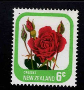 New Zealand Scott 589 MNH** Rose Flower stamp 1975