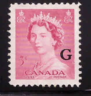 Canada Scott o35 MNH**  Official overprint on QE2 stamp