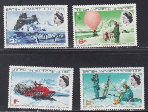 British Antarctic Territory # 20-23, Pictorials, Mint NH, 1/2 Cat.