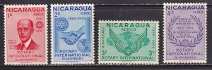 Nicaragua (1955) #C353-56 MH