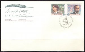 F2184   CANADA   FDC # 1244a         Canadian Poets