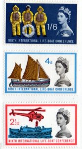 GREAT BRITIAN 395-7 MH SCV $3.40 BIN $1.40 LIFEBOAT CONFERENCE