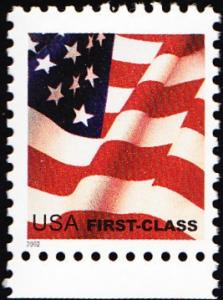 Scott 3620 Non-Denominated Flag MNH 