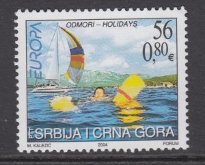 Serbia 247 Europa MNH VF