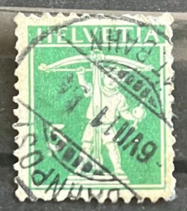 Switzerland #152 Used- SCV=$11.00