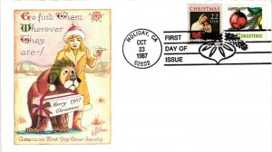 #2367-2368 Christmas Combo – AFDCS Court of Honor Cachet